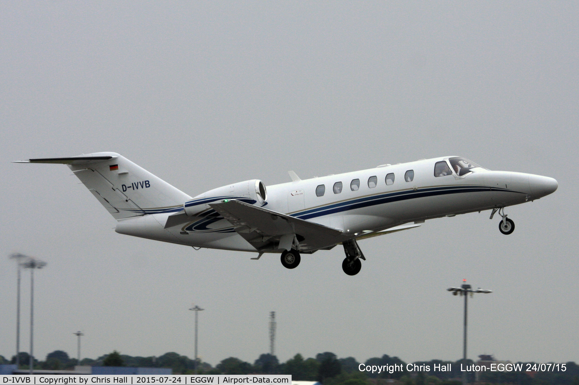 D-IVVB, 2007 Cessna 525A CitationJet CJ2+ C/N 525A-0357, Atlas Air Service