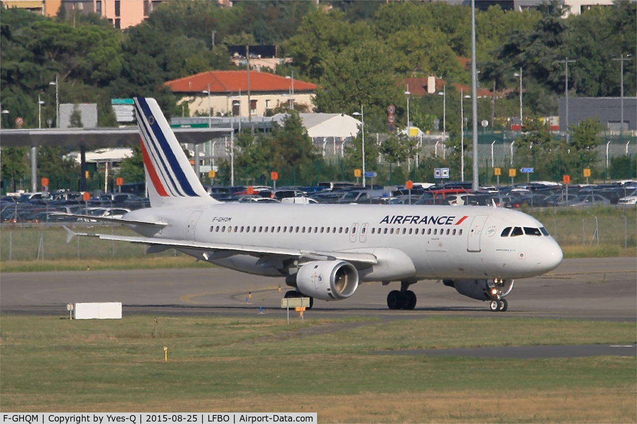 F-GHQM, 1991 Airbus A320-211 C/N 237, Airbus A320-211, Holding point rwy 14L, Toulouse-Blagnac airport (LFBO-TLS)