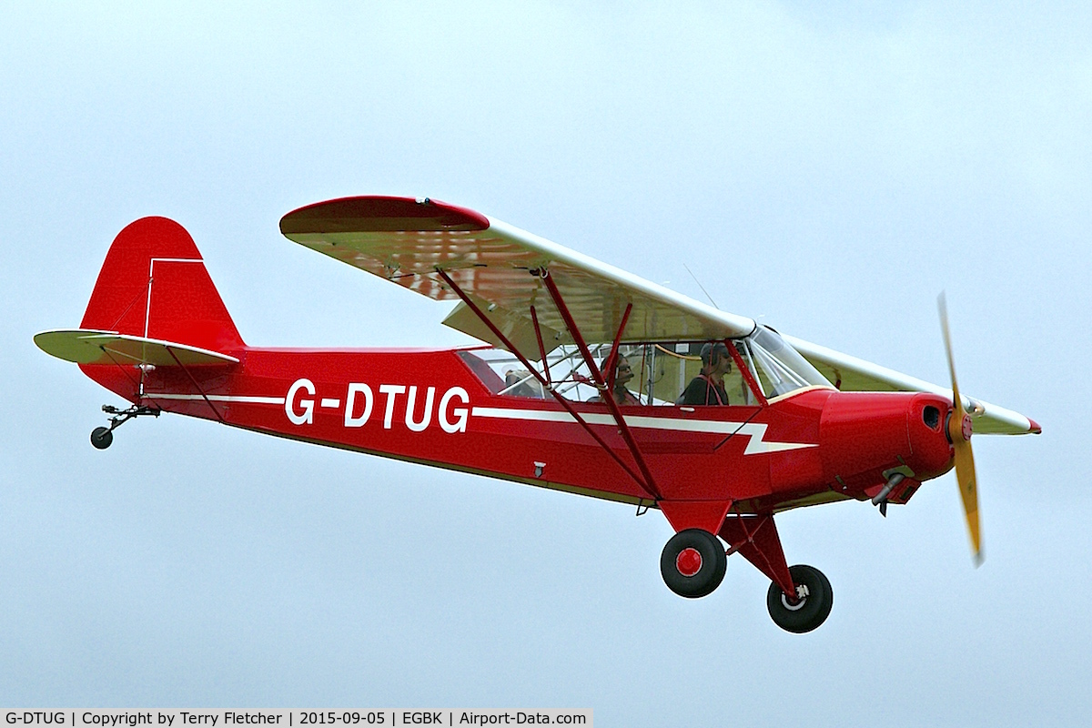 G-DTUG, 2004 Wag-Aero Super Sport C/N PFA 108-14026, At 2015 LAA Rally