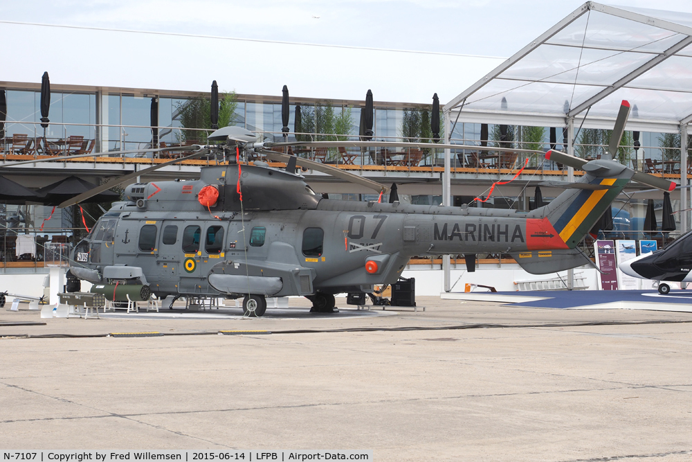 N-7107, 2015 Airbus Helicopters EC-725BR-B Cougar C/N 2867/BRA019, 