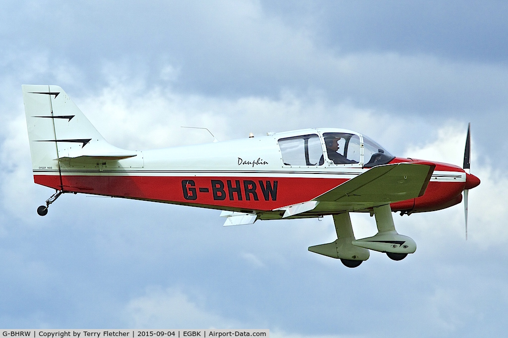 G-BHRW, 1967 CEA Jodel DR-221 Dauphin C/N 93, At 2015 LAA Rally