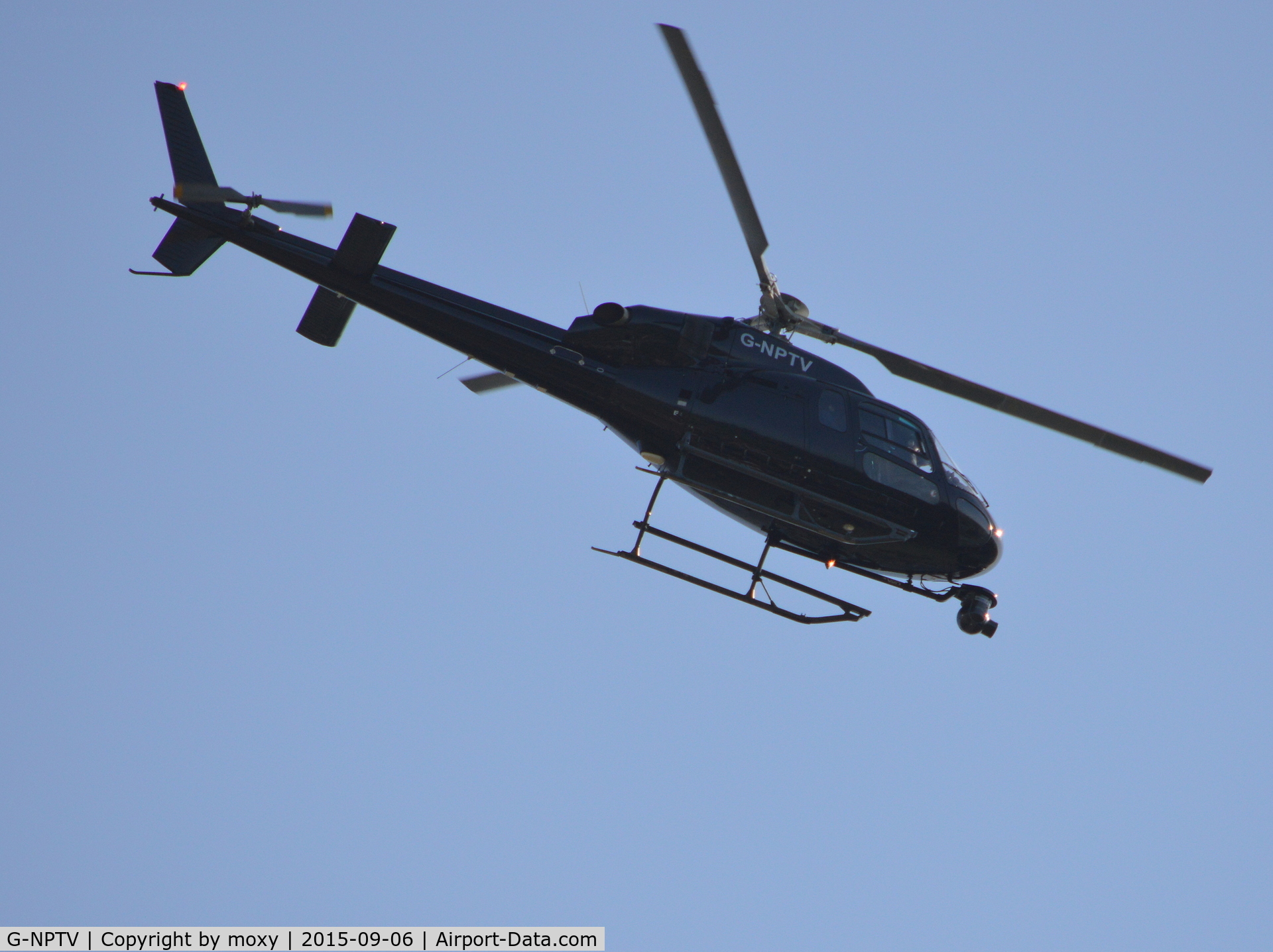 G-NPTV, 2008 Eurocopter AS-355NP Ecureuil 2 C/N 5761, Eurocopter AS-355NP Ecureuil 2 filming over Old Windsor.
