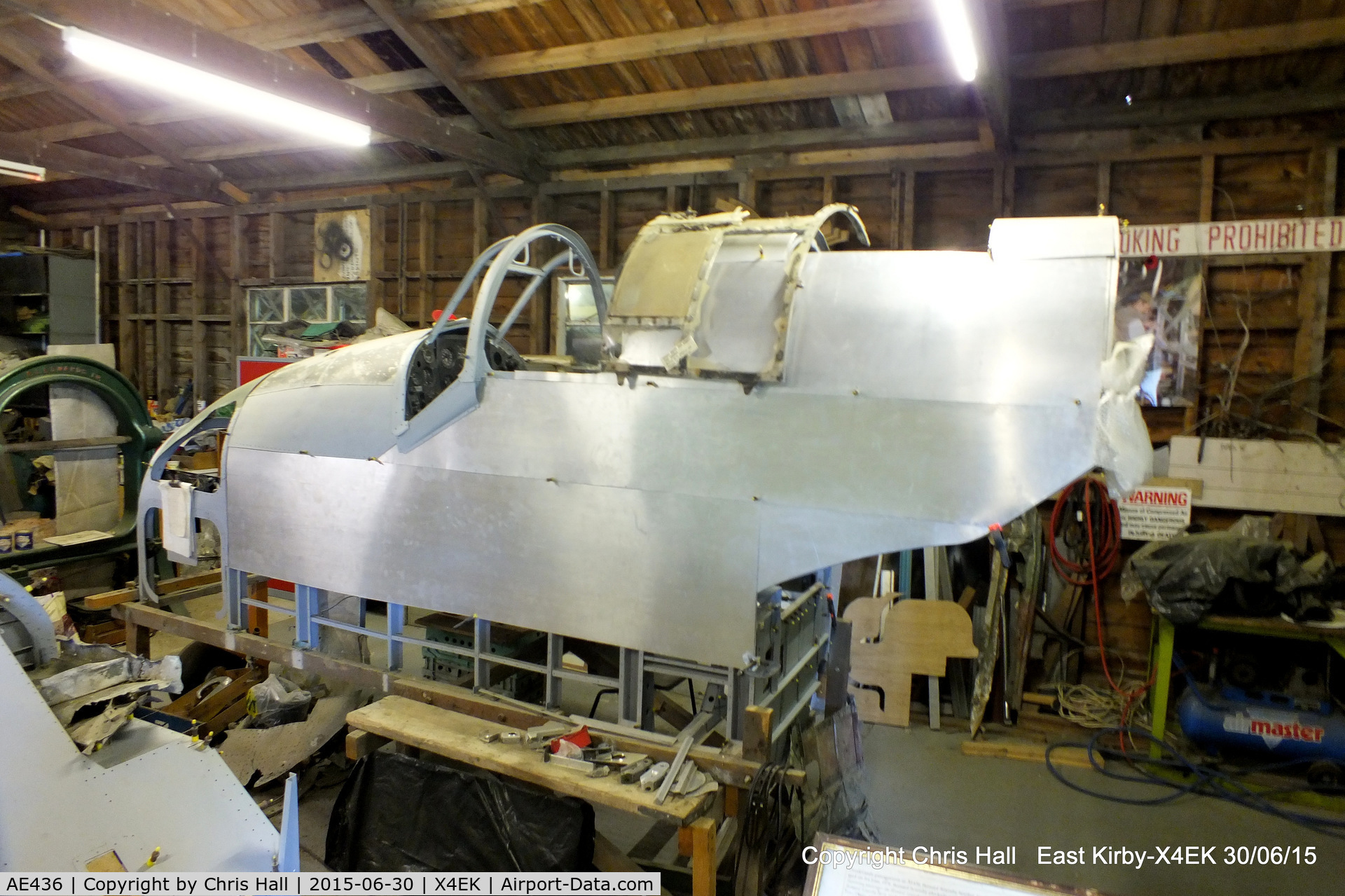 AE436, Handley Page Hampden Mk.1 C/N AE436, at the Lincolnshire Aviation Heritage Centre, RAF East Kirkby