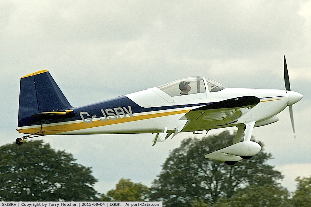 G-JSRV, 2006 Vans RV-6 C/N PFA 181A-14407, At 2015 LAA Rally