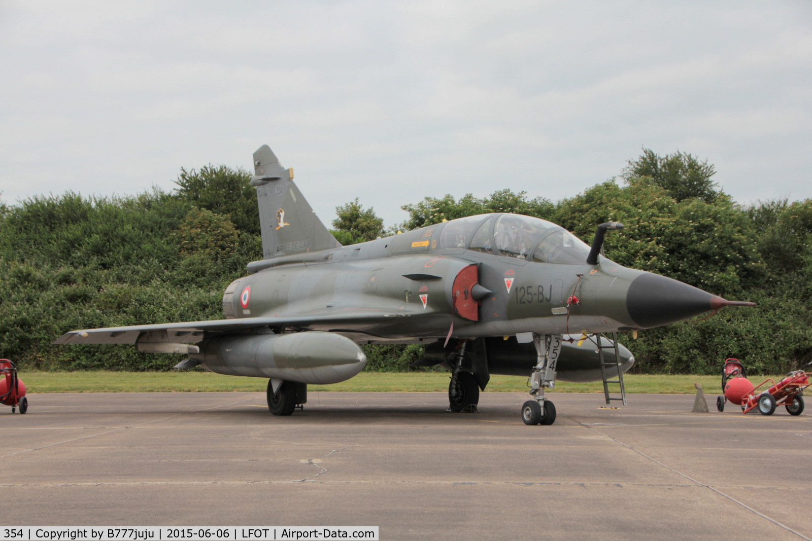 354, Dassault Mirage 2000N C/N 319, at Tours