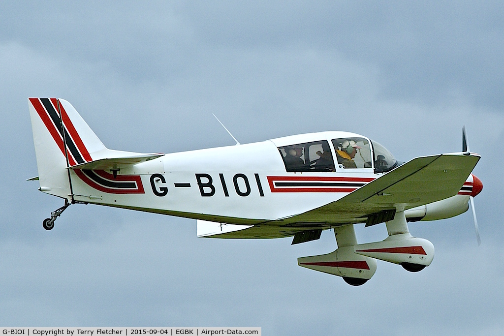 G-BIOI, 1964 SAN Jodel DR-1050M Excellence C/N 477, At 2015 LAA Rally at Sywell