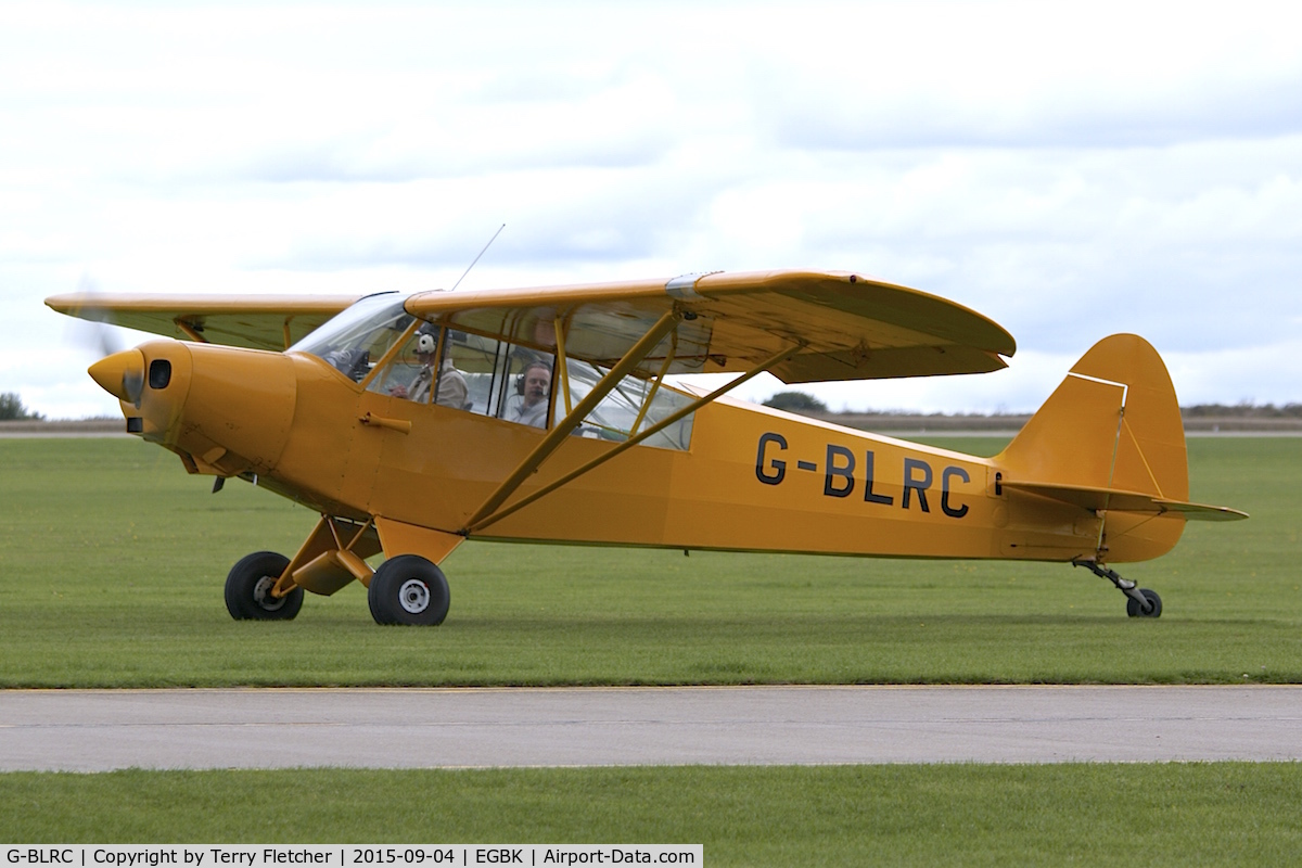 G-BLRC, 1954 Piper L-21B Super Cub (PA-18-135) C/N 18-3602, At 2015 LAA Rally at Sywell