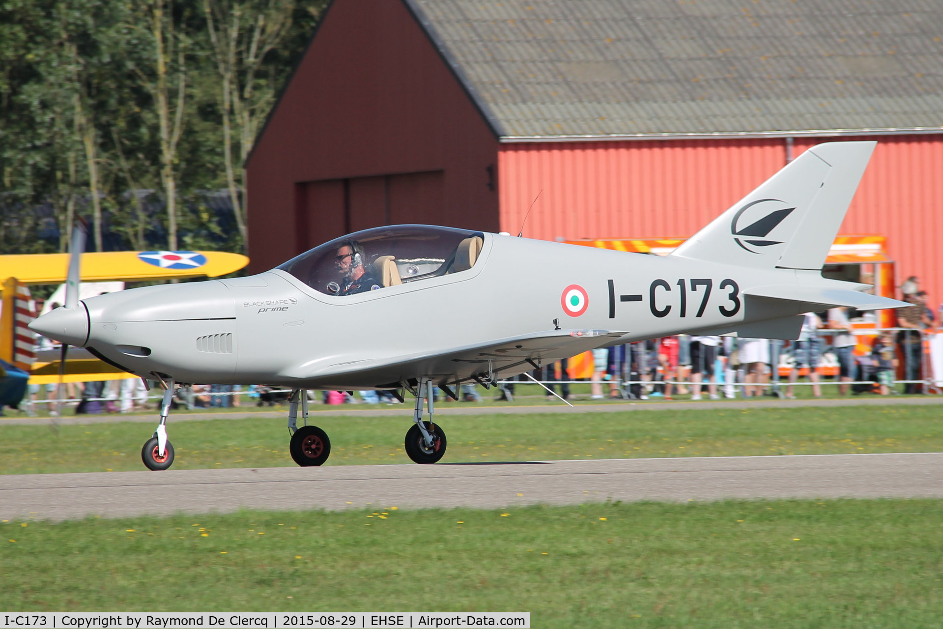 I-C173, Blackshape Prime C/N not found I-C173, Landing at Seppe/Breda airshow.