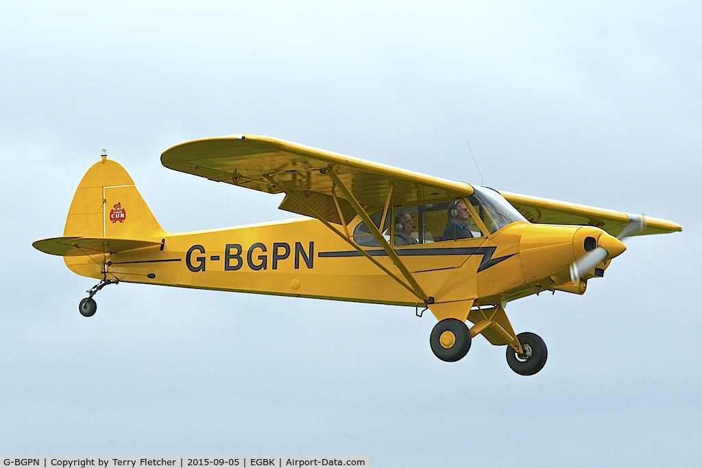 G-BGPN, 1978 Piper PA-18-150 Super Cub C/N 18-7909044, At 2015 LAA Rally at Sywell
