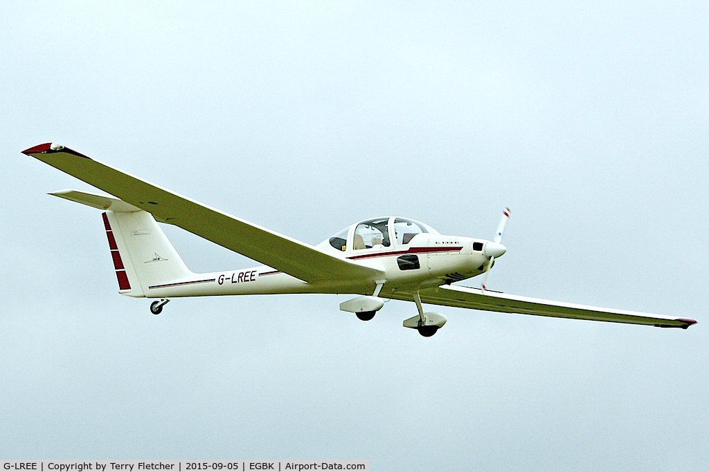 G-LREE, 1984 Grob G-109B C/N 6252, At 2015 LAA Rally at Sywell