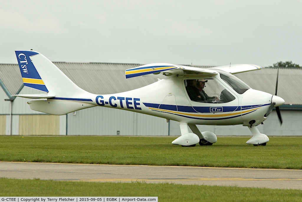 G-CTEE, 2007 Flight Design CTSW C/N 8269, At 2015 LAA Rally at Sywell