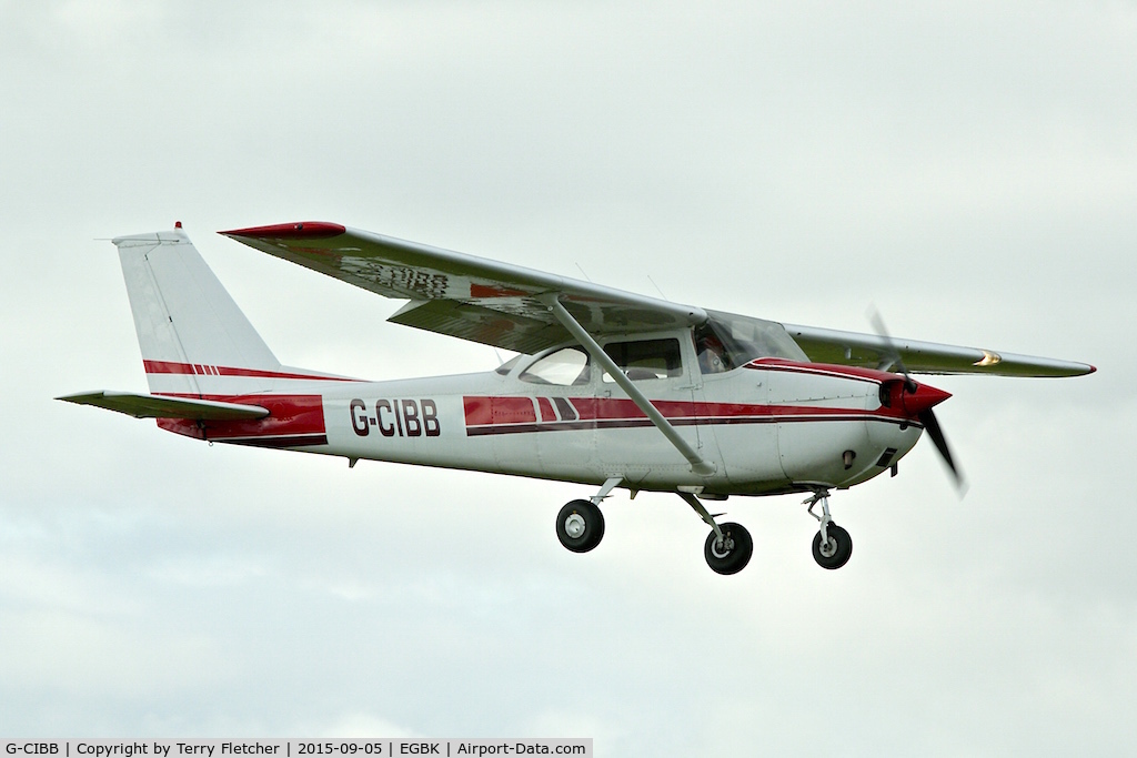 G-CIBB, 1966 Reims F172H Skyhawk Skyhawk C/N 324, At 2015 LAA Rally at Sywell