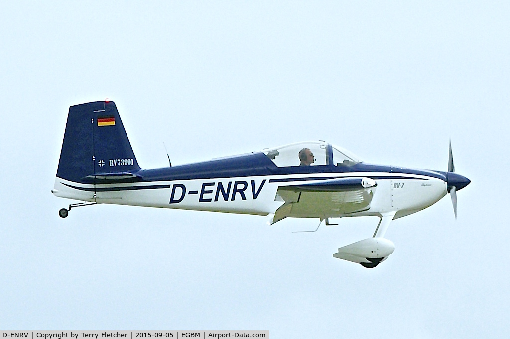 D-ENRV, Vans RV-7 C/N 2002463, At 2015 LAA Rally at Sywell