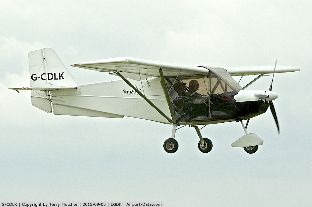 G-CDLK, 2005 Best Off Skyranger Swift 912S(1) C/N BMAA/HB/452, At 2015 LAA Rally at Sywell