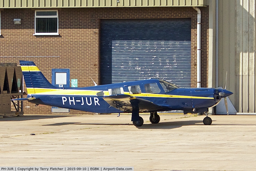 PH-JUR, 1982 Piper PA-32R-301T Turbo Saratoga C/N 32R-8229033, At East Midlands Airport