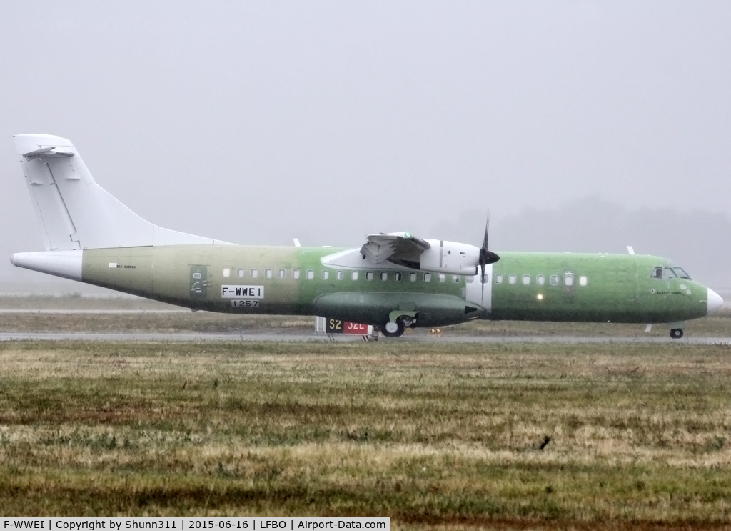 F-WWEI, 2015 ATR 72-600 (72-212A) C/N 1257, C/n 1257 - For Hop!