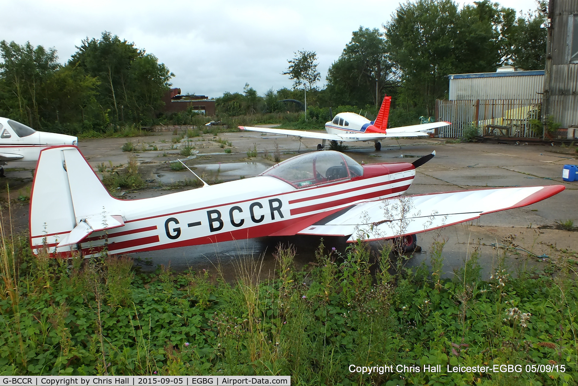 G-BCCR, 1975 Piel CP-301 Emeraude C/N PFA 712, at Leicester