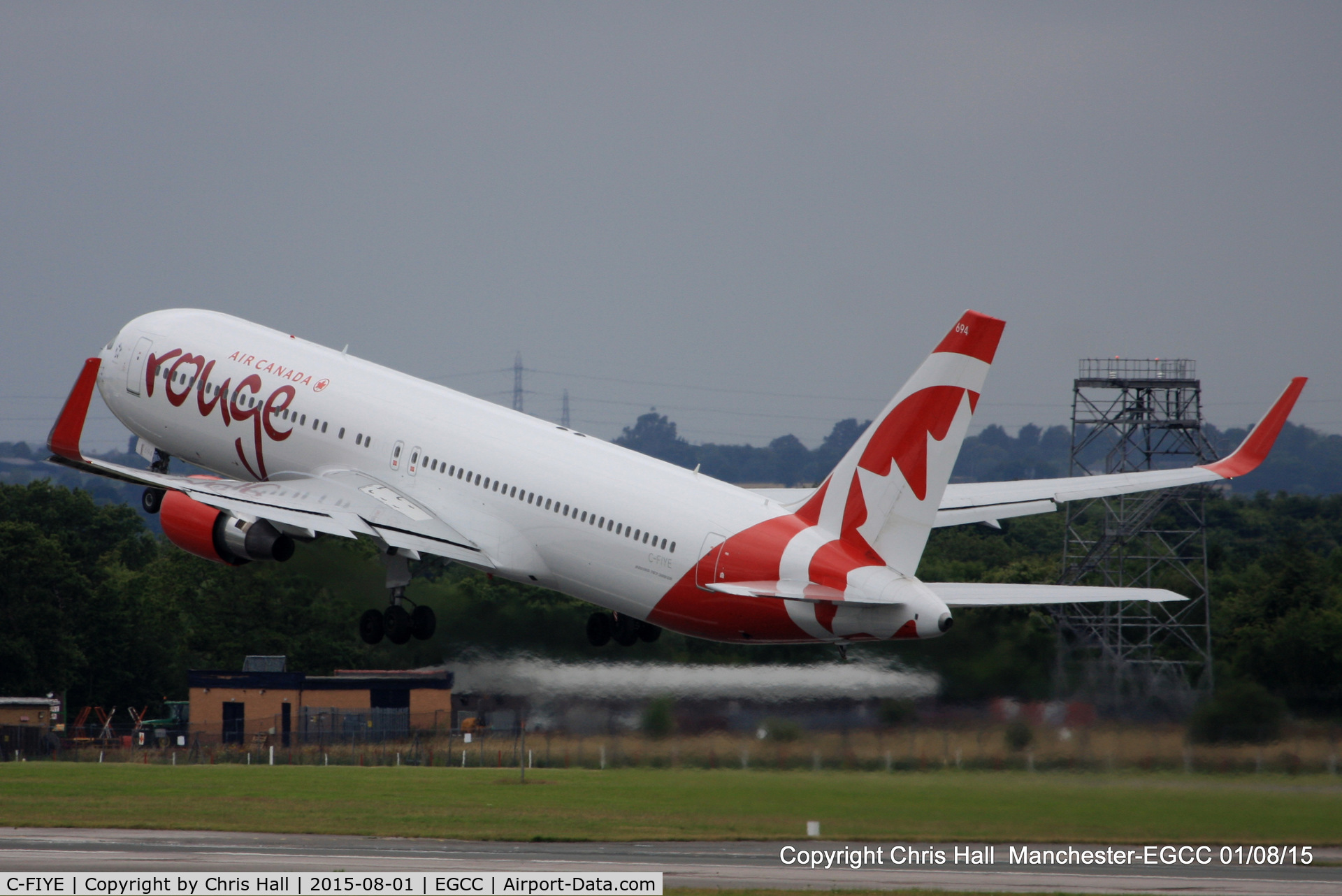 C-FIYE, 2002 Boeing 767-33A/ER C/N 33422, Air Canada Rouge