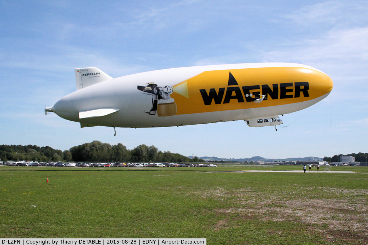 D-LZFN, 1997 Zeppelin LZ N07-100 C/N 001, Wagner 2015