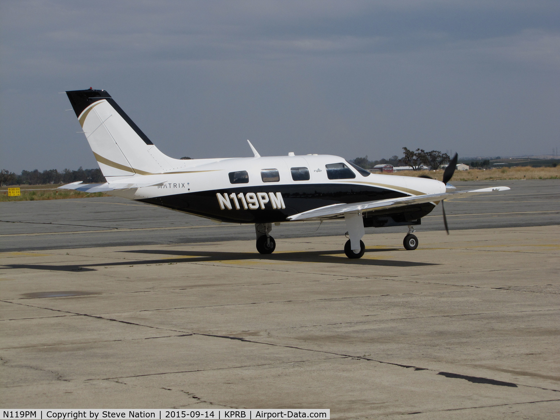 N119PM, 2014 Piper PA-46R-350T Malibu Matrix C/N 4692205, Southern California-Based 2014 PA-46R-350T Matrix visiting @ Paso Robles Municipal Airport, CA
