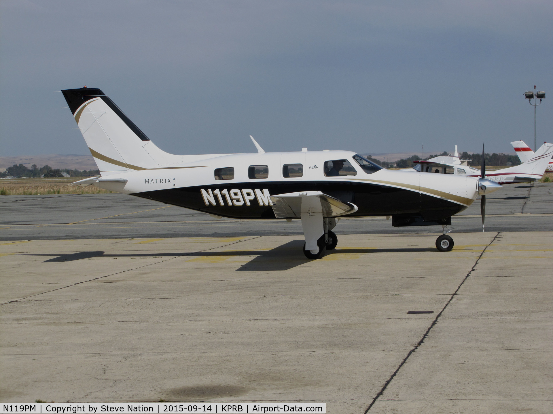 N119PM, 2014 Piper PA-46R-350T Malibu Matrix C/N 4692205, Southern California-Based 2014 PA-46R-350T Matrix visiting @ Paso Robles Municipal Airport, CA