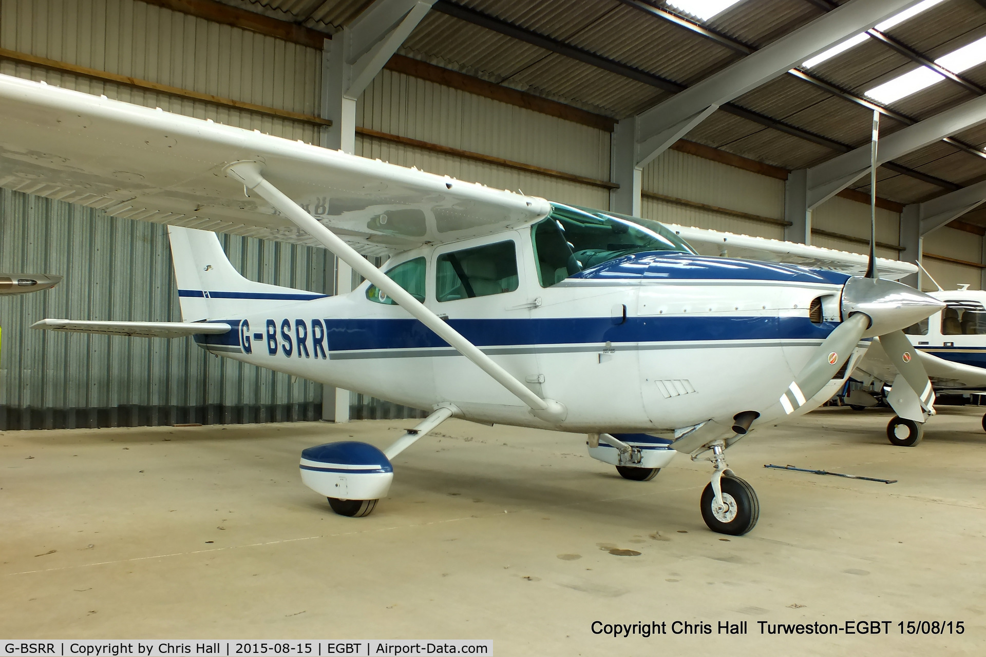 G-BSRR, 1979 Cessna 182Q Skylane C/N 182-66915, at Turweston