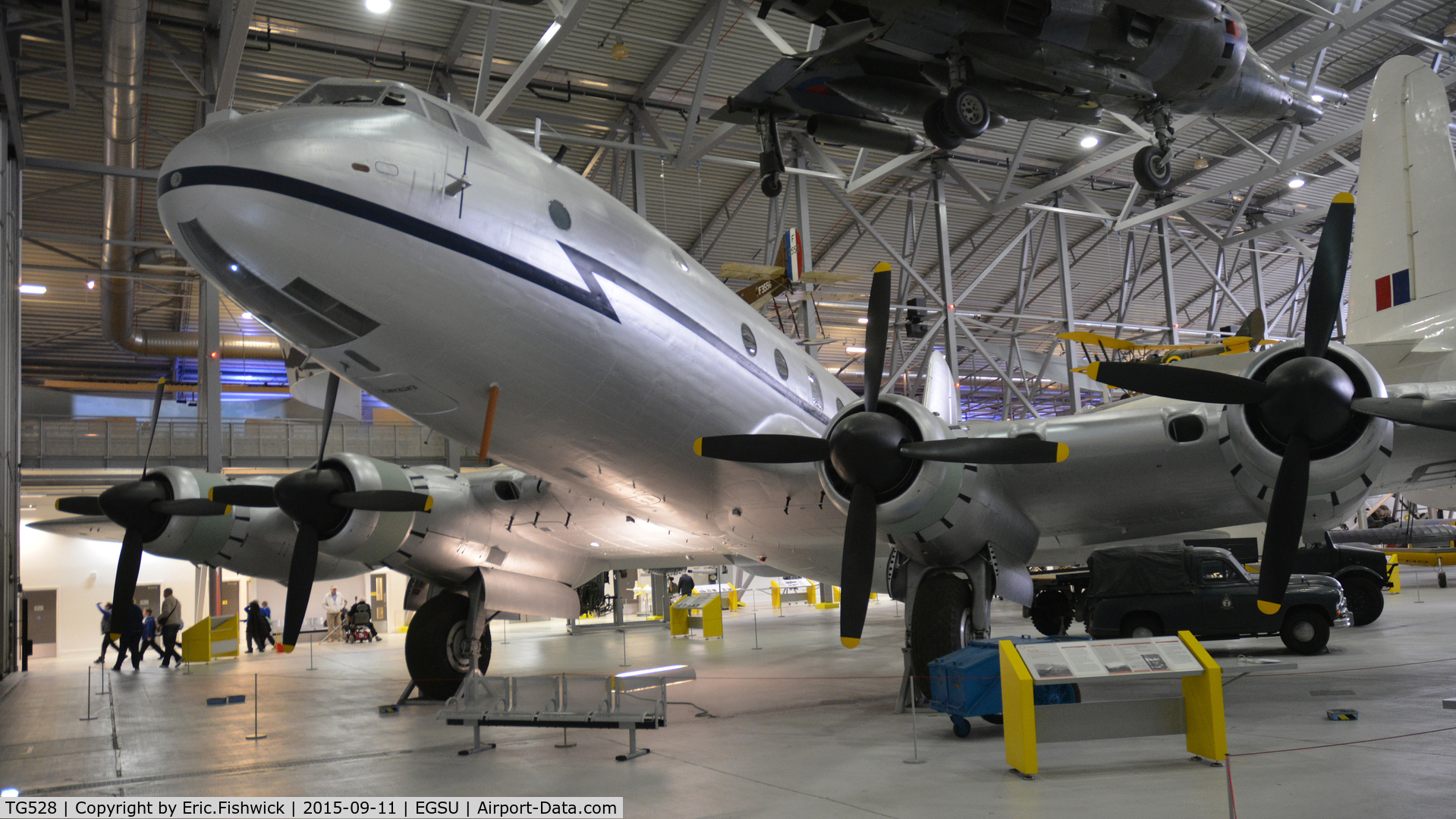 TG528, 1948 Handley Page Hastings C.1A C/N HP67/32, 3. TG528 in the Airspace Hanger at The Imperial War Museum, Duxford, Cambridgeshire.
