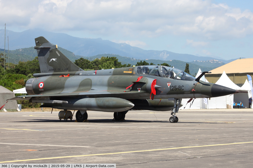 366, Dassault Mirage 2000N C/N 360, Parked
