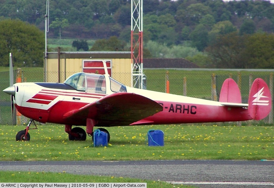 G-ARHC, 1960 Forney F-1A Aircoupe C/N 5734, Privately Owned. Based when photo was taken