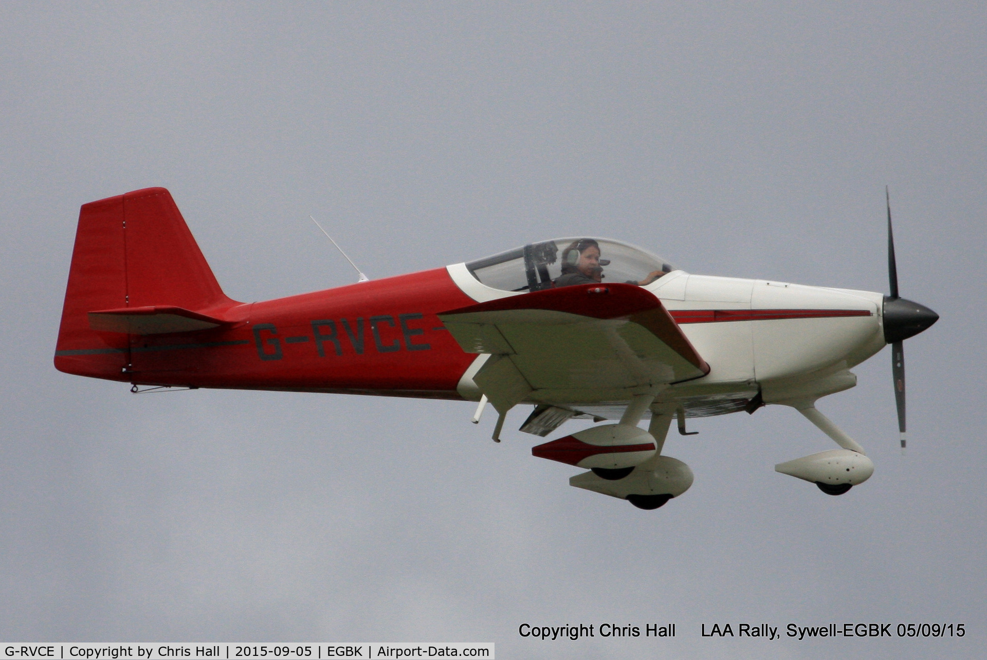 G-RVCE, 2001 Vans RV-6A C/N PFA 181-13372, at the LAA Rally 2015, Sywell