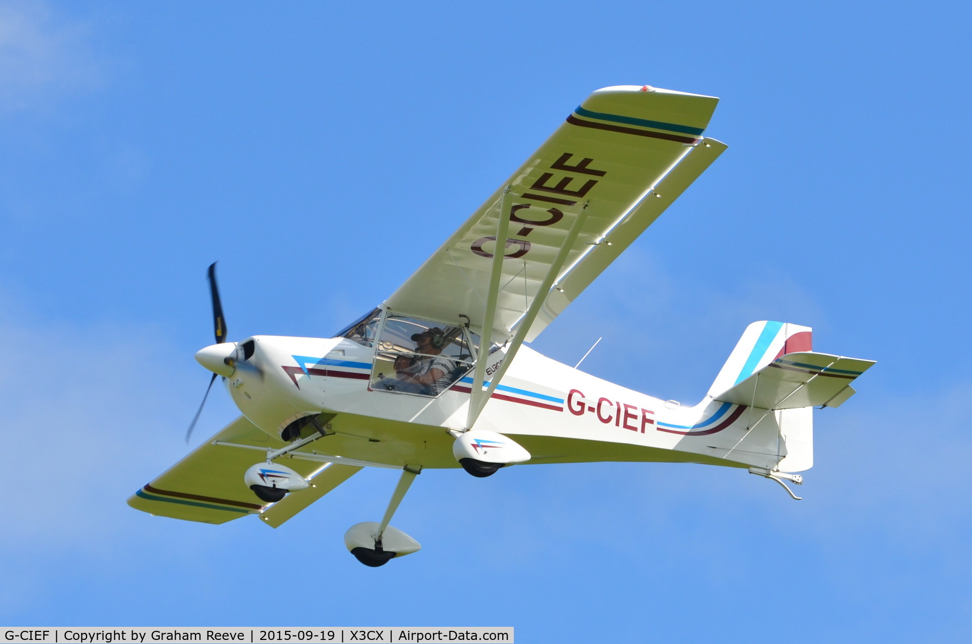 G-CIEF, 2014 Aeropro Eurofox 912(S) C/N LAA 376-15218, Landing at Northrepps.