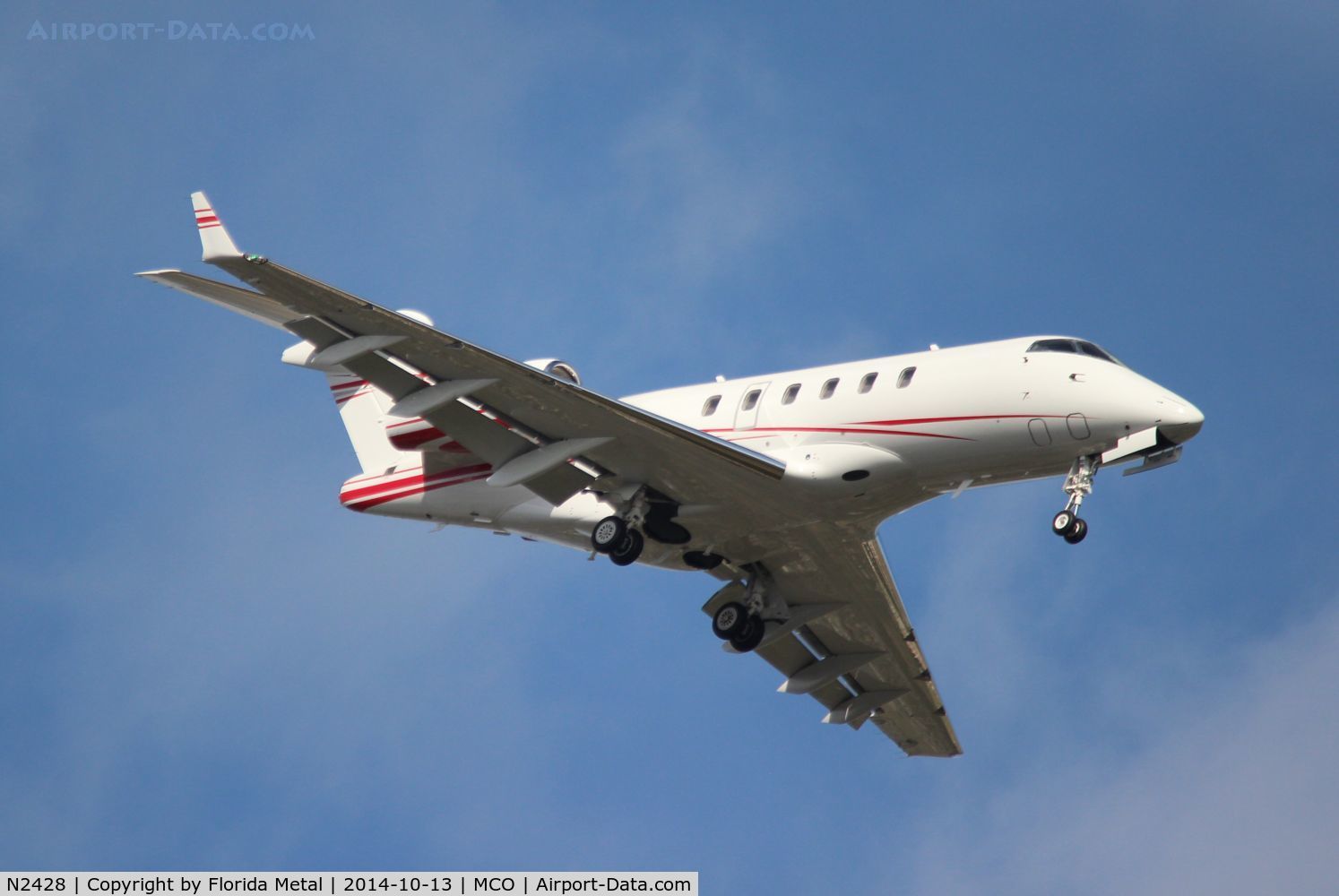 N2428, 2013 Bombardier Challenger 300 (BD-100-1A10) C/N 20414, Challenger 300