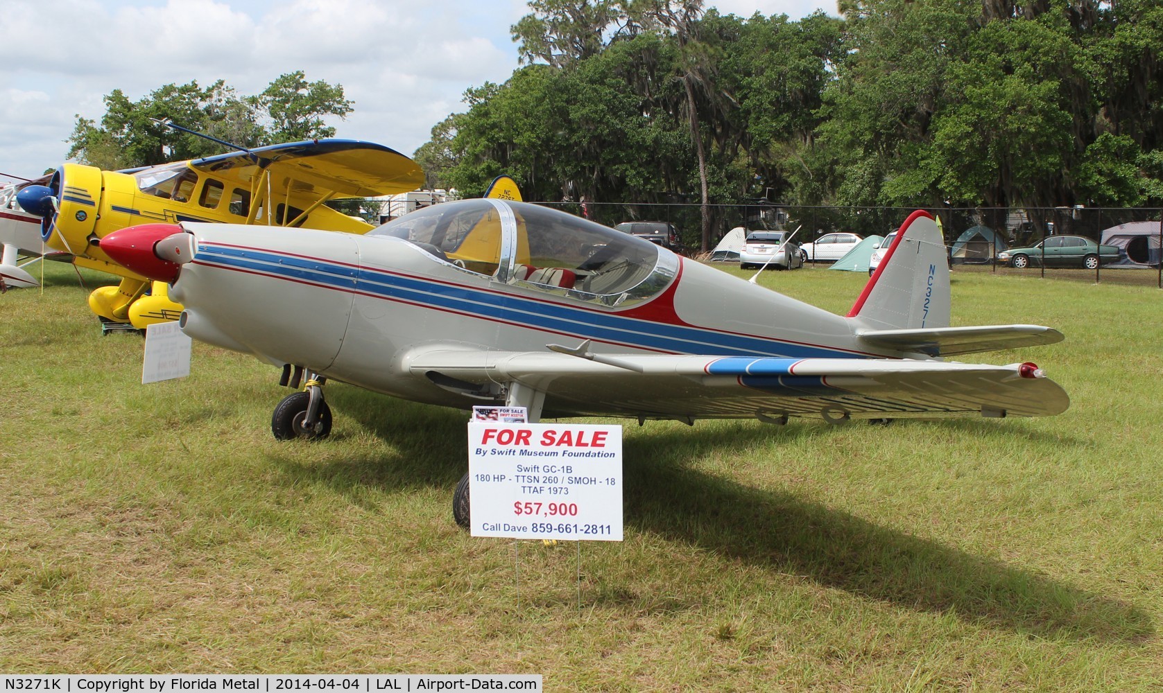 N3271K, 1946 Globe GC-1B Swift C/N 1264, Globe GC-1B