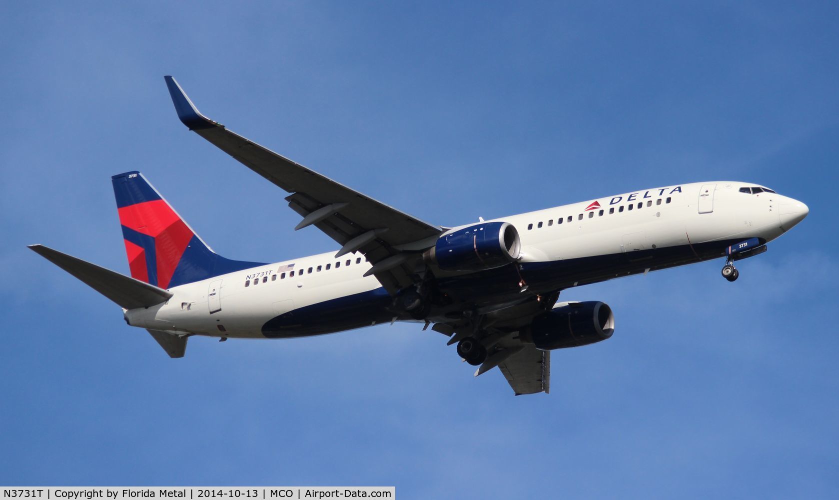 N3731T, 2000 Boeing 737-832 C/N 30775, Delta 737-800