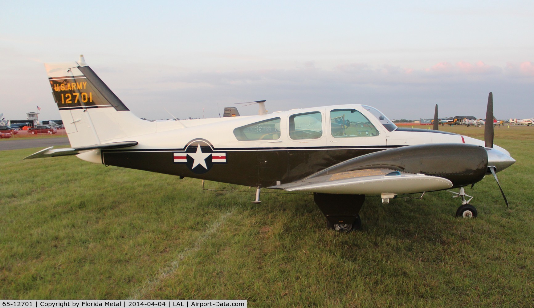 65-12701, 1965 Beech B-55 Baron (T-42A) C/N TF-23, T-42 Cochise