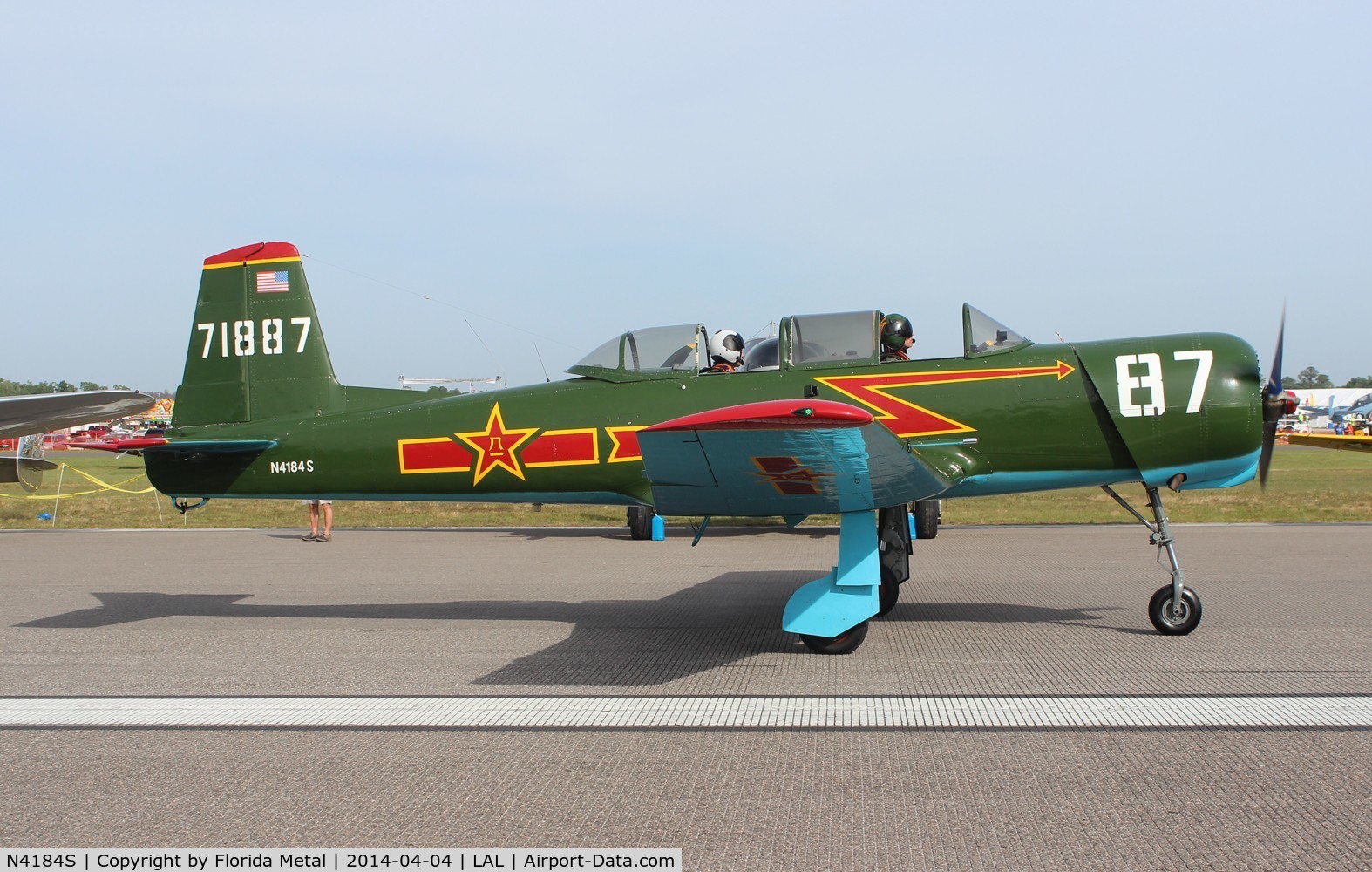 N4184S, 1968 Nanchang CJ-6A C/N 2532044, CJ-6A