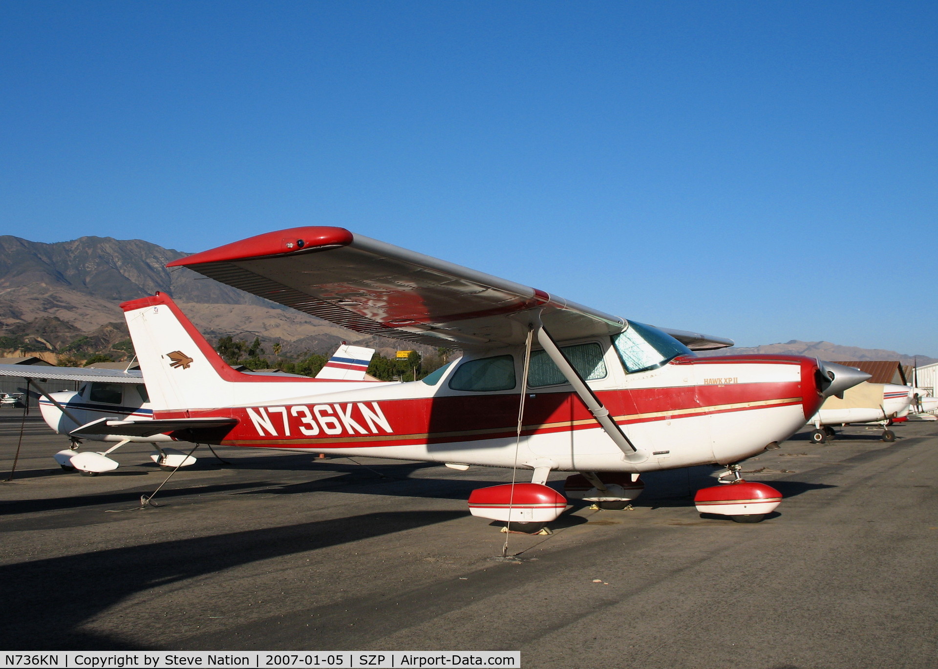 N736KN, 1977 Cessna R172K Hawk XP C/N R1722589, 1977 Cessna R172K @ Santa Paula Airport, CA