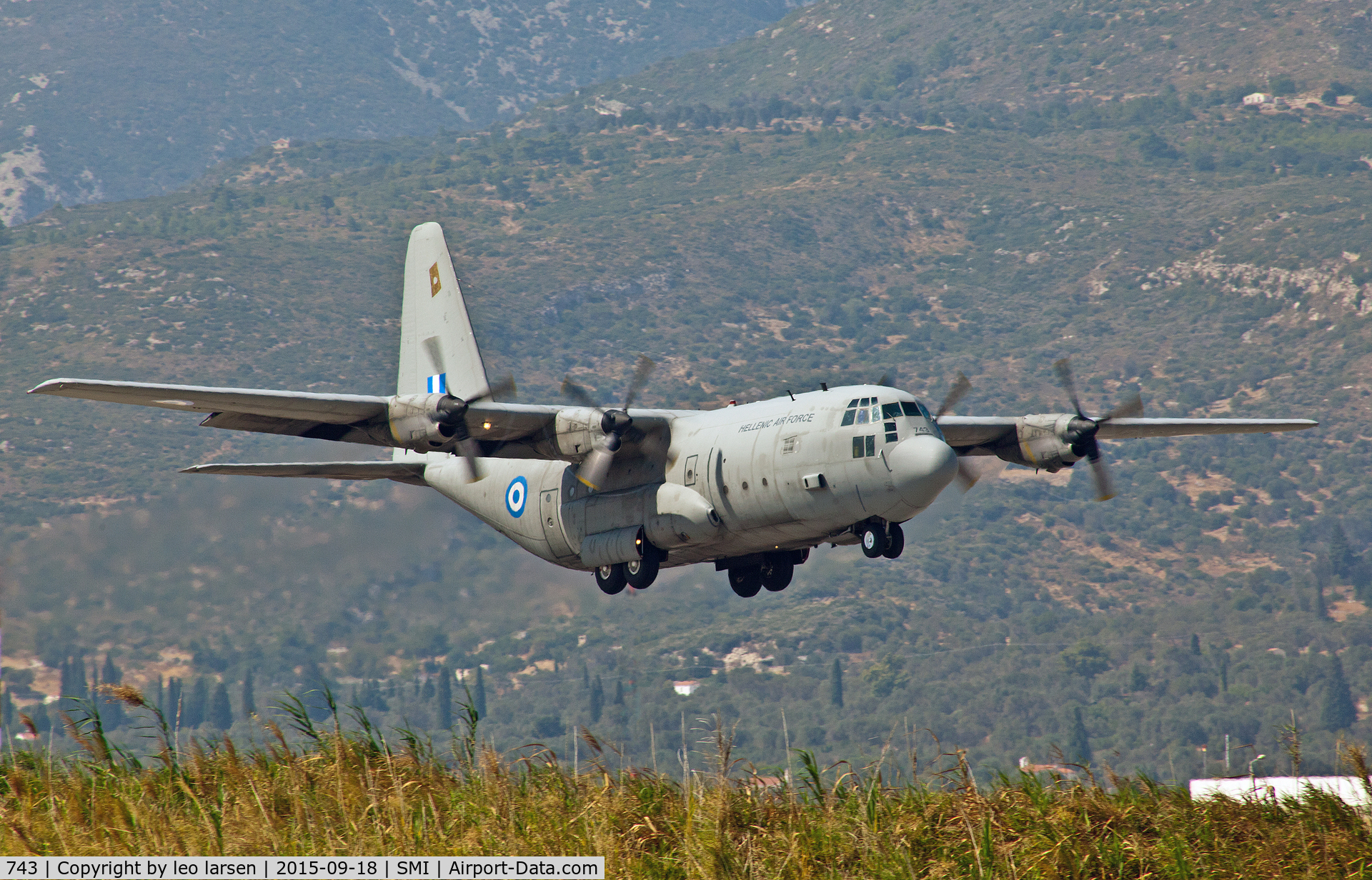 743, Lockheed C-130H Hercules C/N 382-4665, Samos Greece 18.9.15