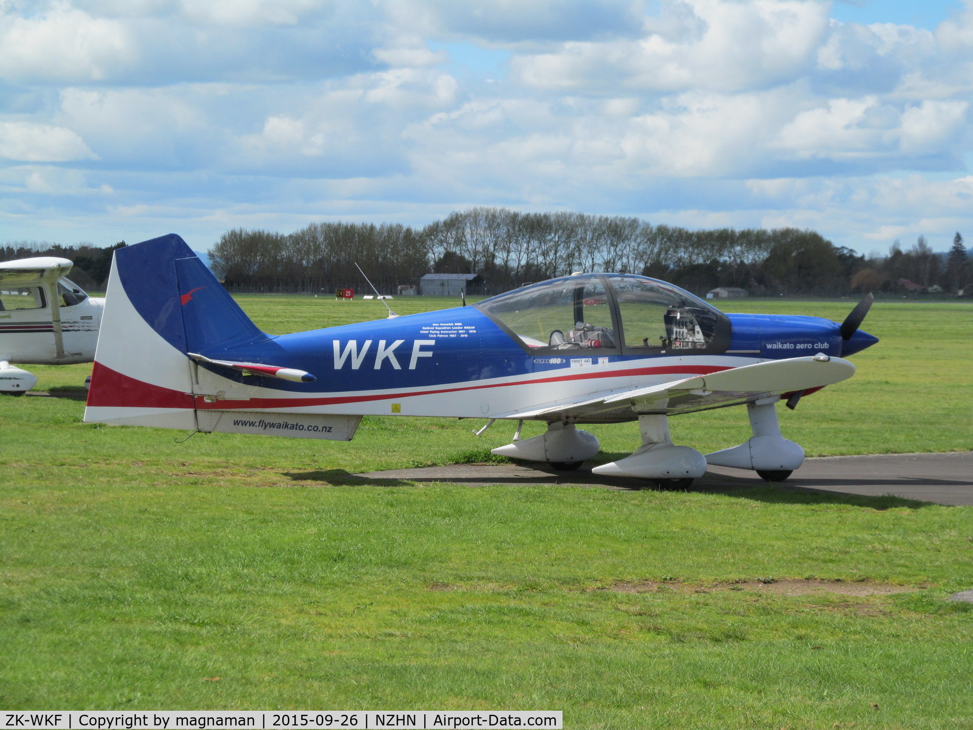 ZK-WKF, 2006 Alpha R2160 C/N 160A-06002, at flying club