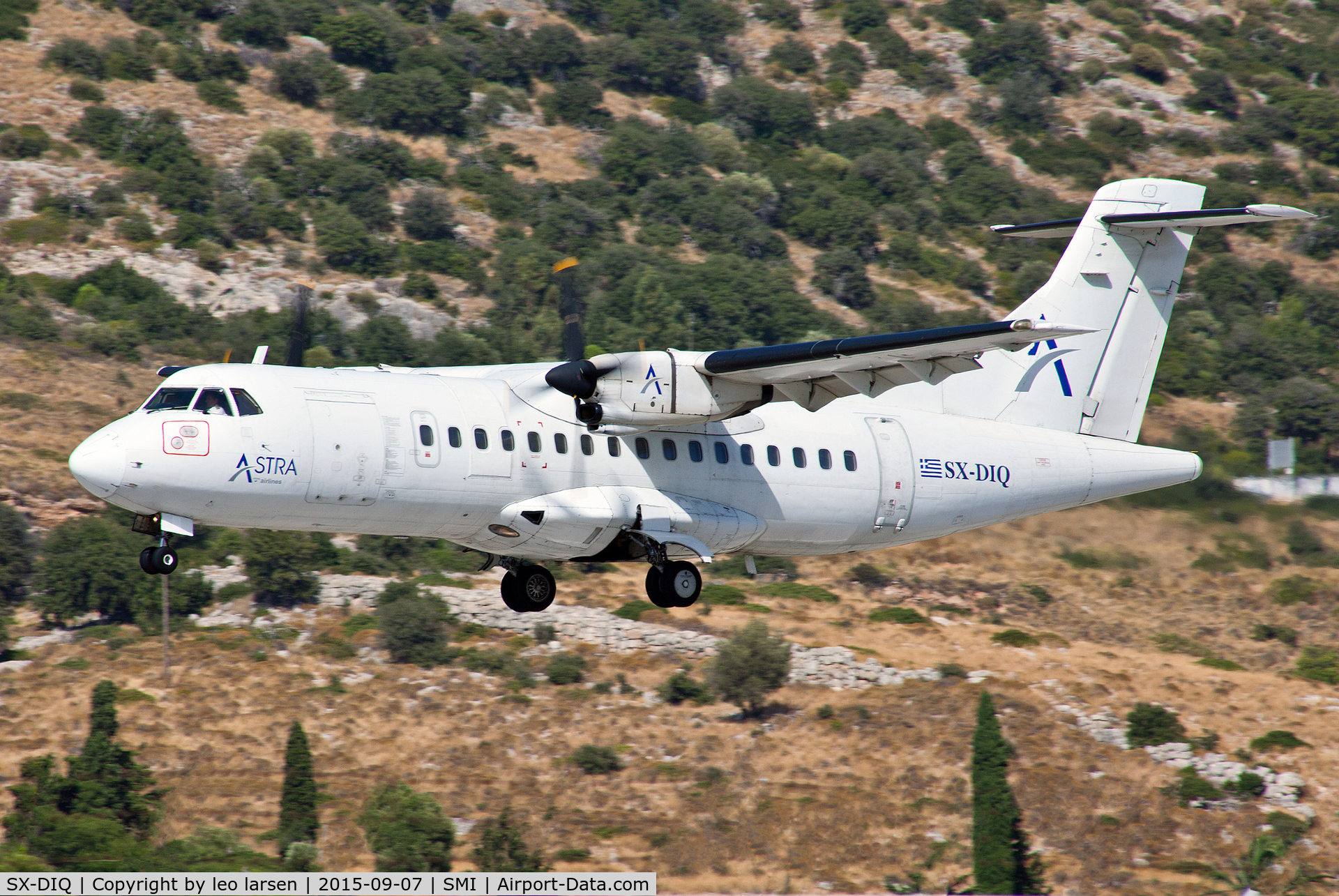 SX-DIQ, 1991 ATR 42-300 C/N 255, Samos Greece  7.9.15
