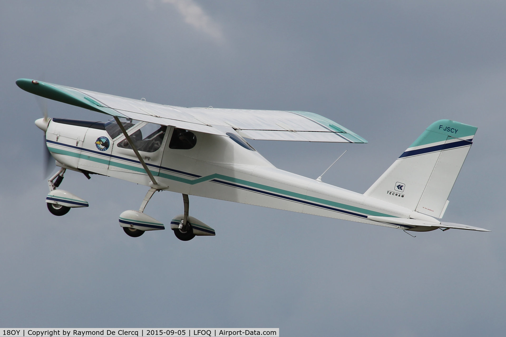 18OY, Tecnam P-92 Echo C/N not found 18OY, ULM salon Blois.