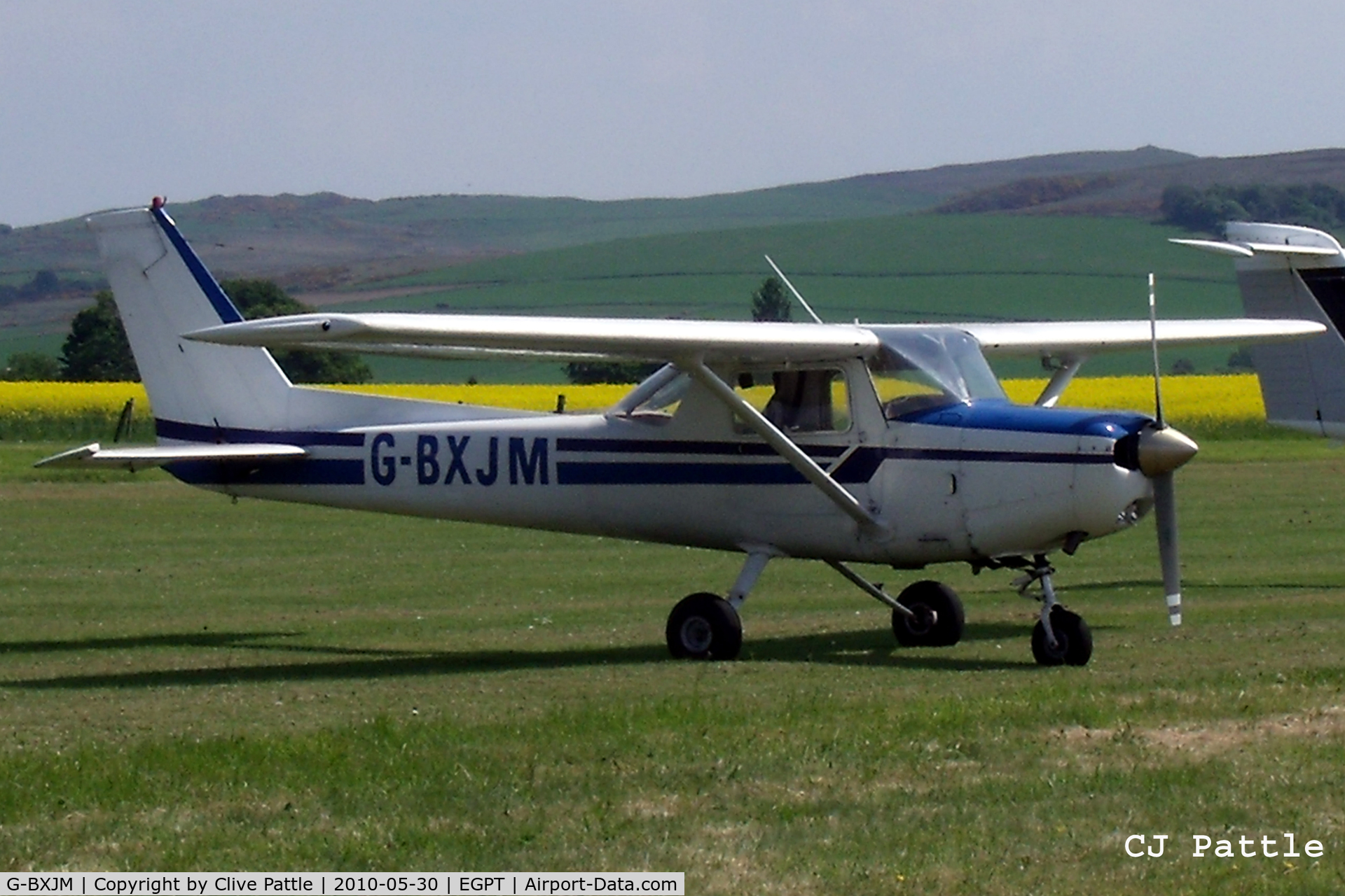 G-BXJM, 1978 Cessna 152 C/N 152-82380, On display in the static park during the Heart of Scotland Airshow held at Perth (Scone) airfield EGPT