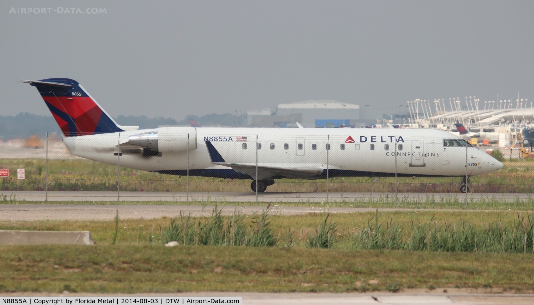 N8855A, 2003 Canadair CRJ-440 (CL-600-2B19) Regional Jet C/N 7855, Delta Connection CRJ-440