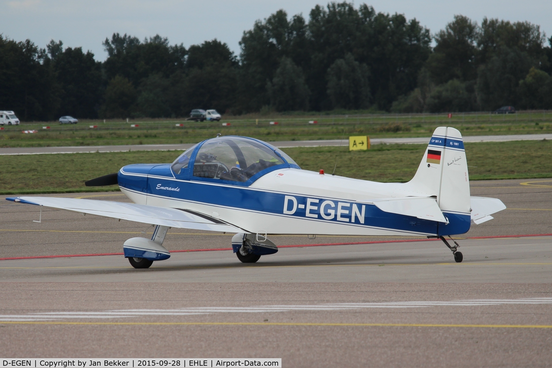 D-EGEN, 1961 Piel CP-301A Emeraude C/N AB.402, Lelystad Airport