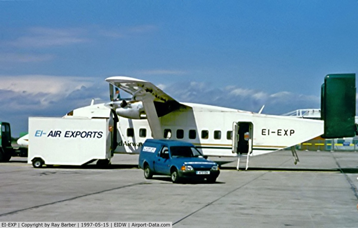 EI-EXP, 1982 Short 330-100 C/N SH.3092, Short SD-330 200 [SH3092] (Ireland Airways) Dublin~EI 15/05/1997