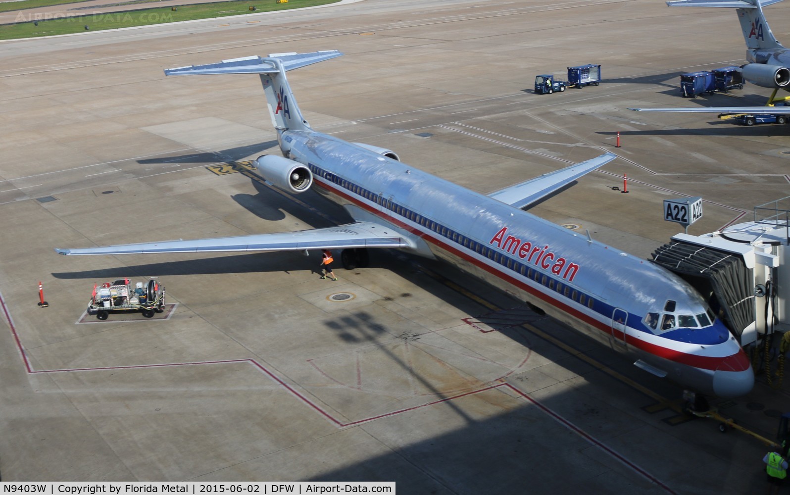 N9403W, 1992 McDonnell Douglas MD-83 (DC-9-83) C/N 53139, American