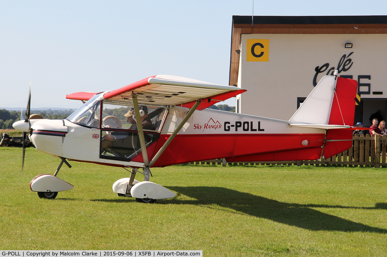 G-POLL, 2004 Best Off Skyranger 912(1) C/N BMAA/HB/290, Best Off Skyranger 912(1) at Fishburn Airfield, September 6th 2015.