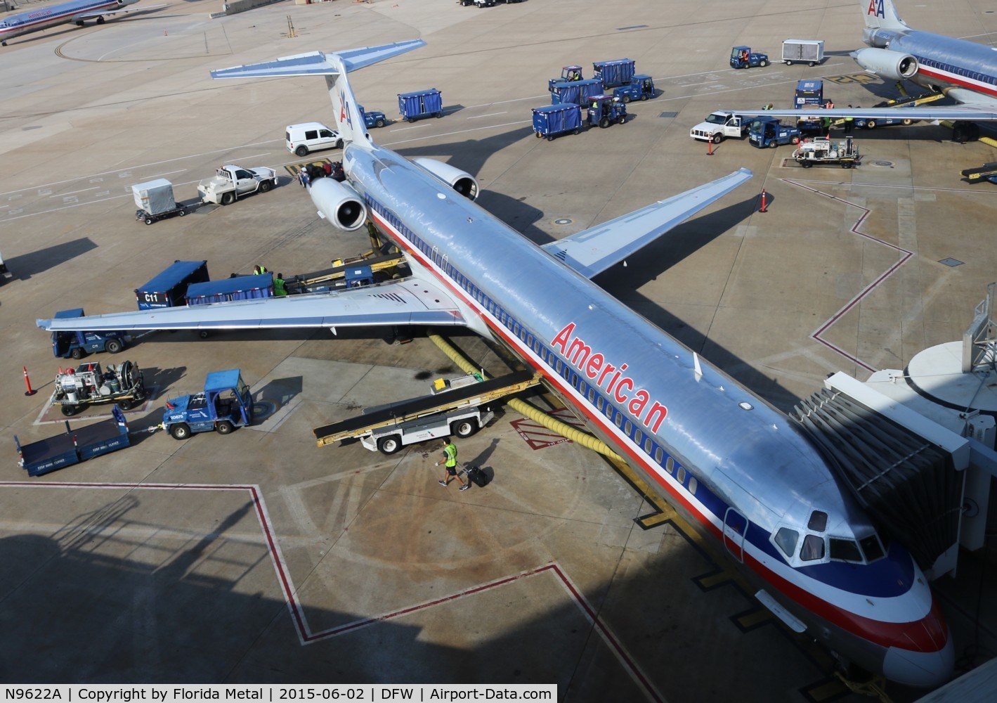 N9622A, 1998 McDonnell Douglas MD-83 (DC-9-83) C/N 53593, American