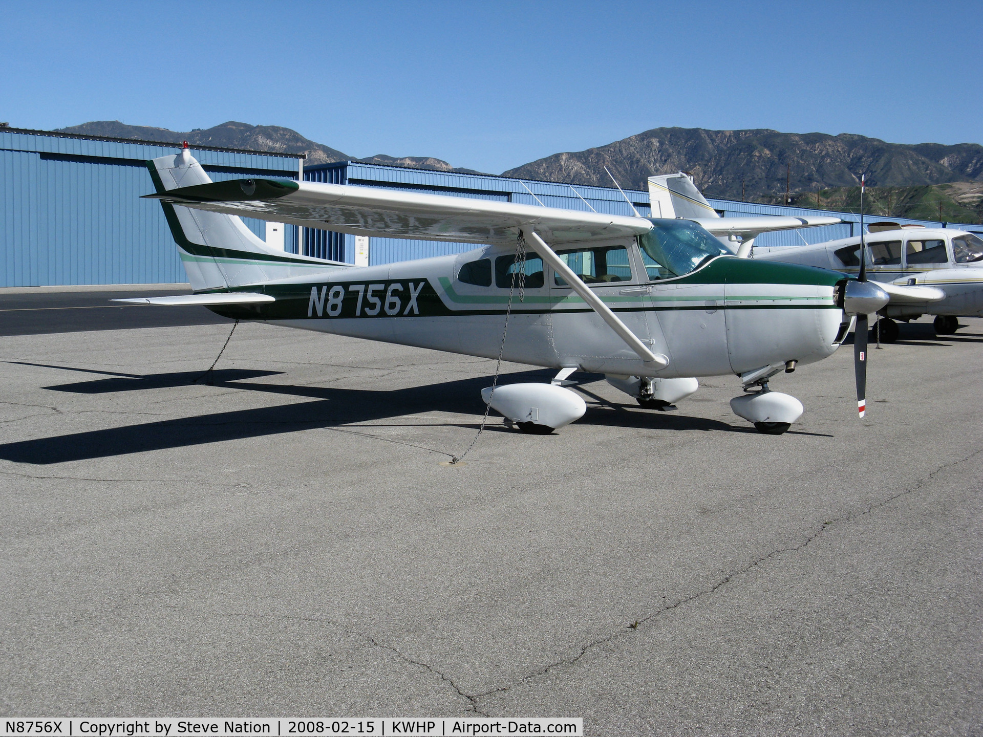 N8756X, 1961 Cessna 182D Skylane C/N 18253156, 1961 Cessna 182D @ Whiteman Airport, Pacoima, CA