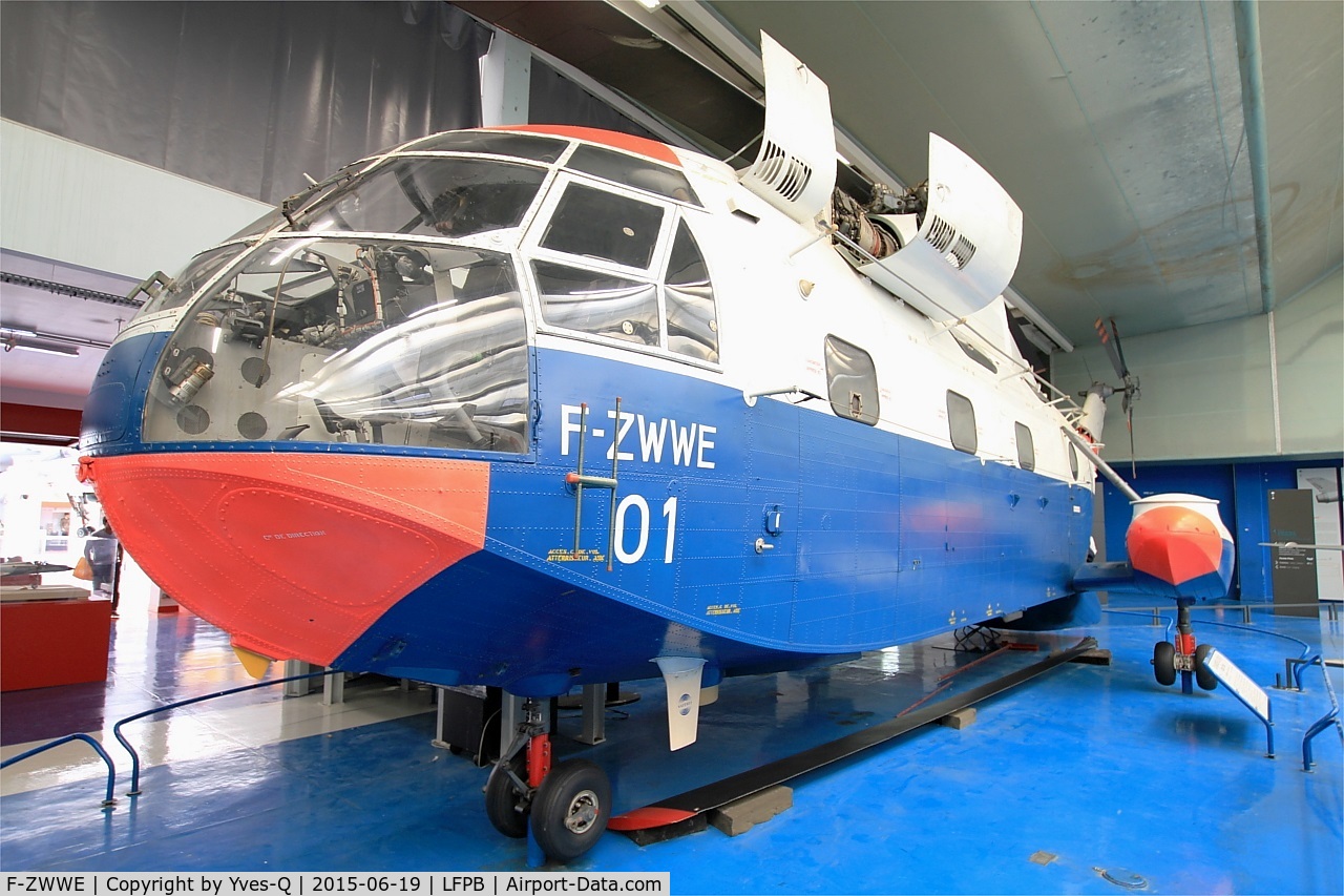 F-ZWWE, 1962 SNCASE SE-3210 Super Frelon C/N 01, SNCASE SE 3210 Super Frelon, Preserved at Air and Space Museum, Paris-Le Bourget (LFPB-LBG)